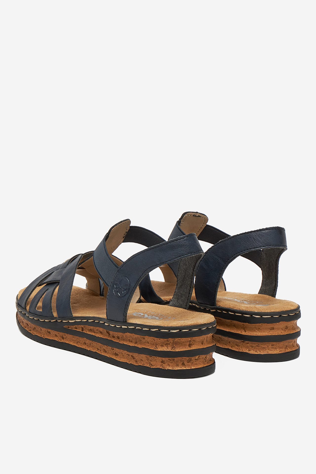 Sandály Tmavomodrá