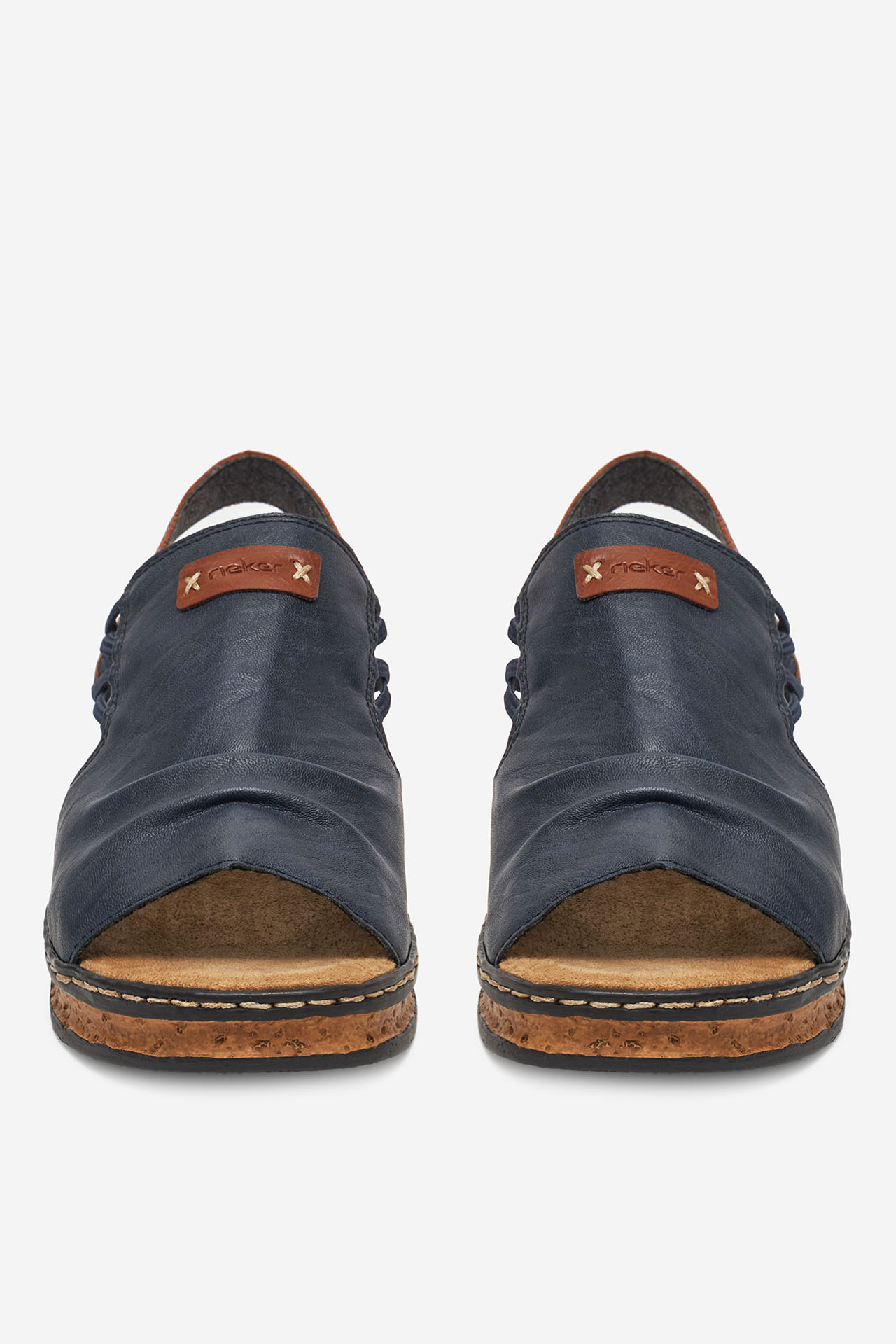 Sandály Tmavomodrá