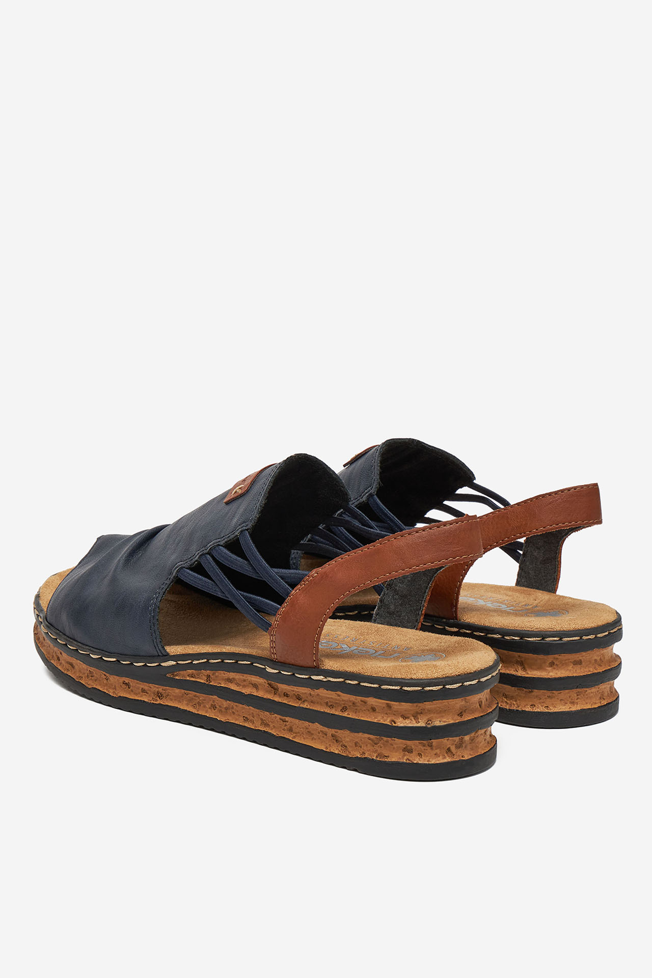 Sandály Tmavomodrá