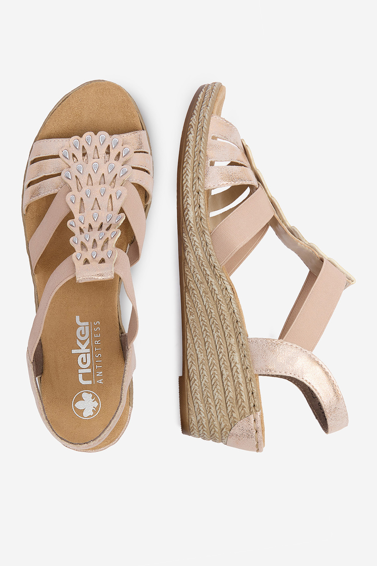 Sandály Světle růžová