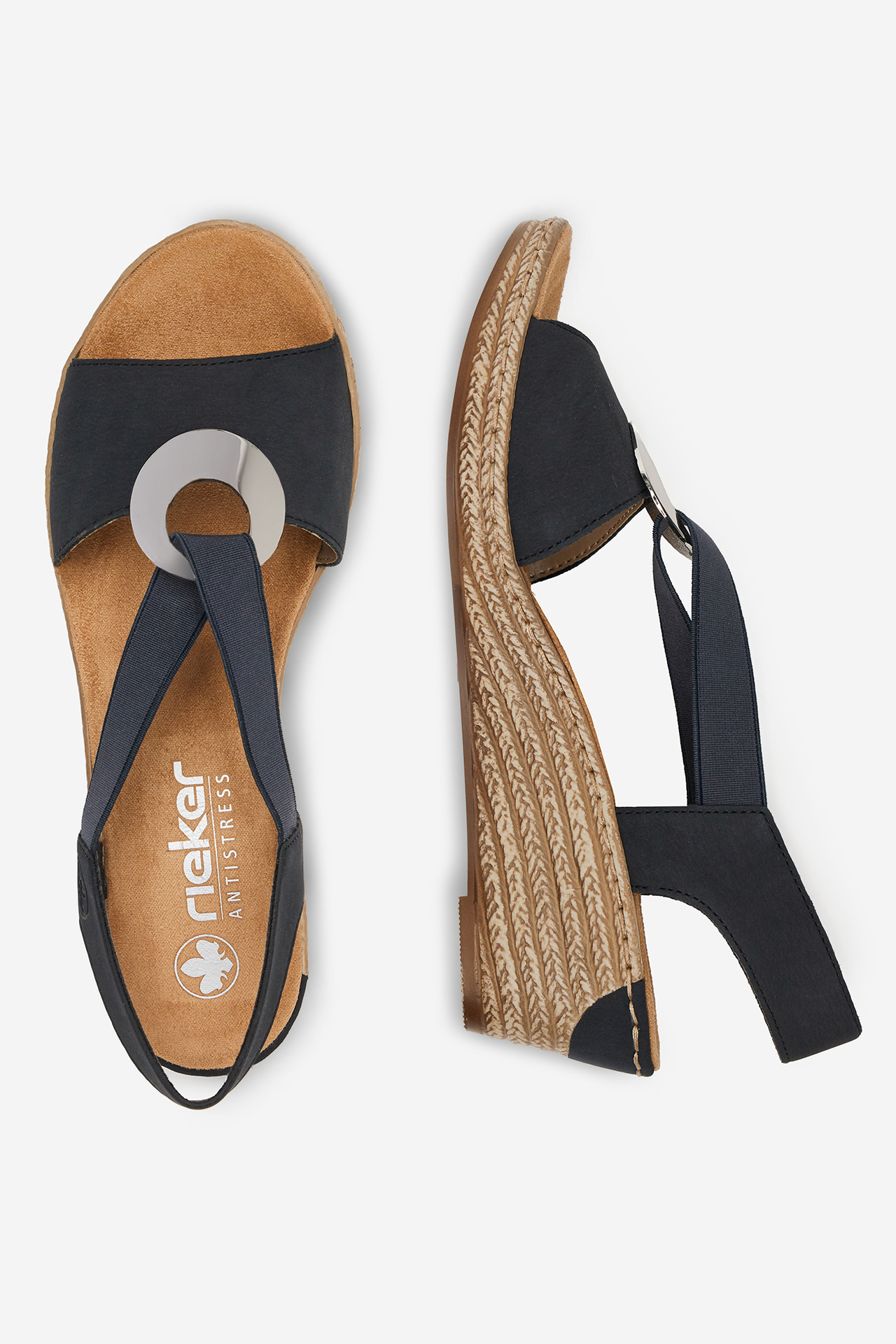 Sandály Tmavomodrá