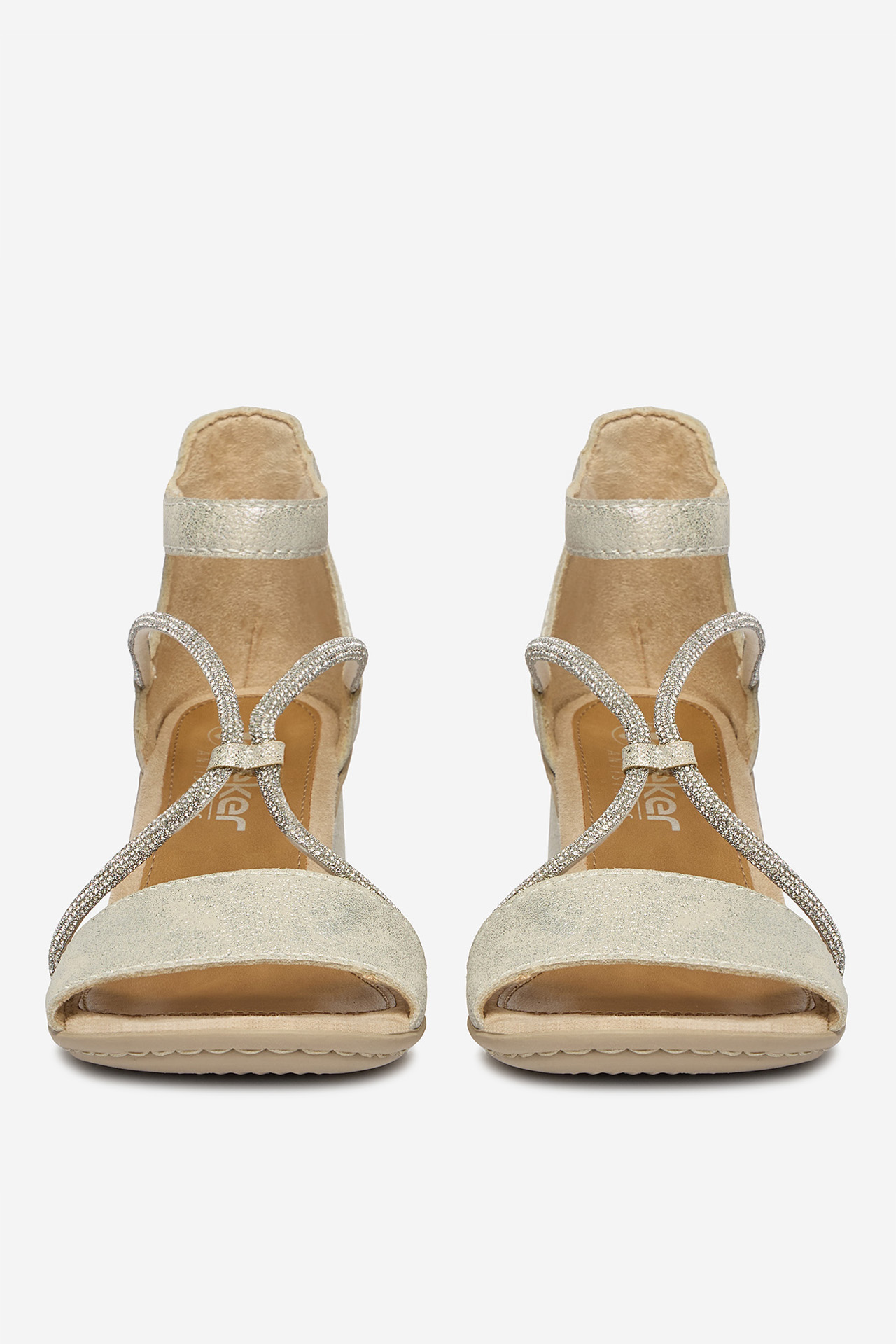 Sandály Stříbrná