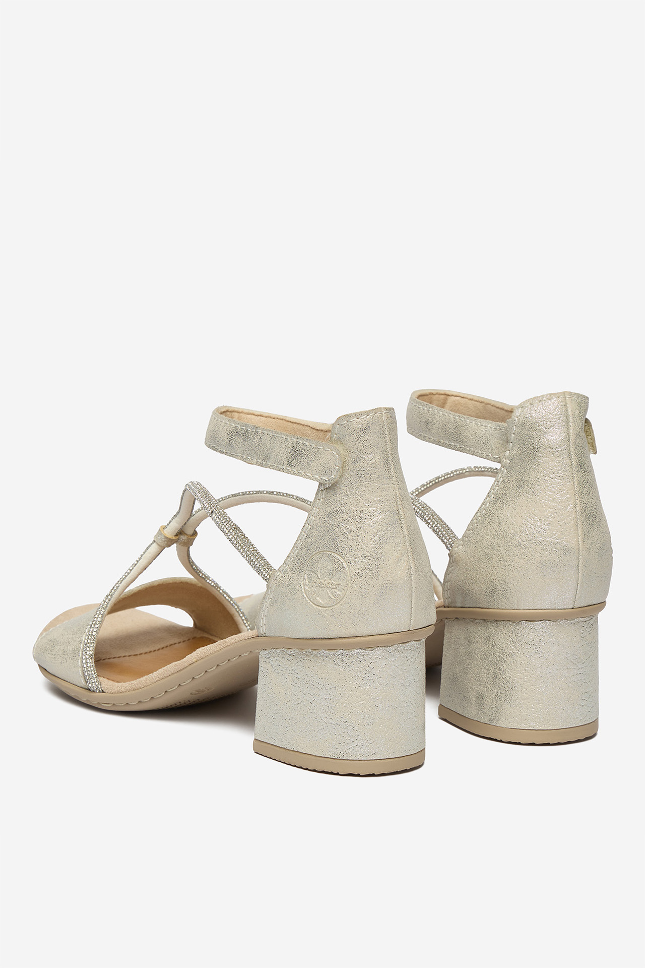 Sandály Stříbrná