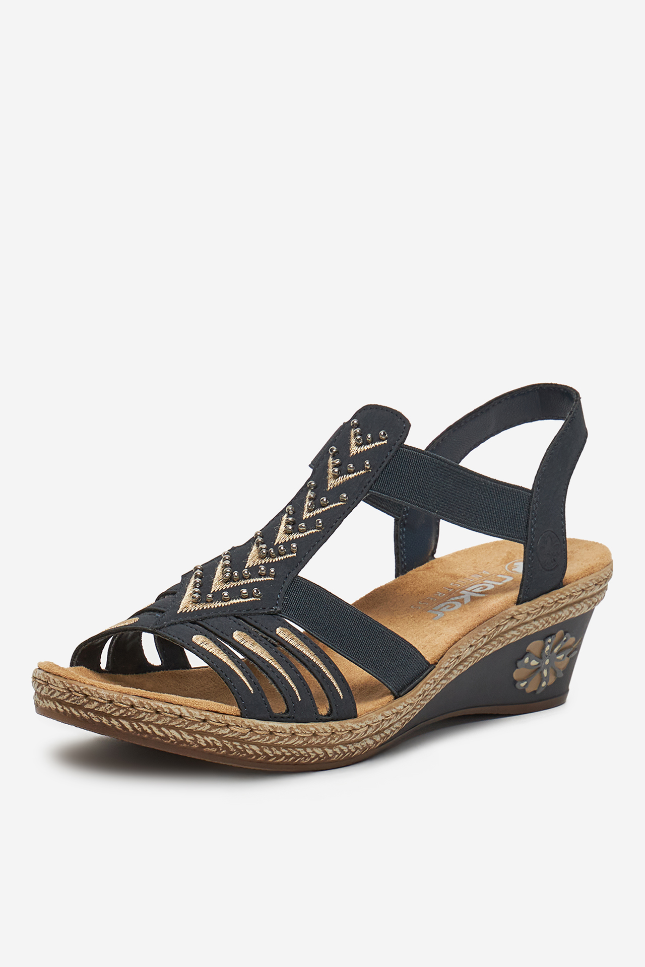 Sandály Tmavomodrá