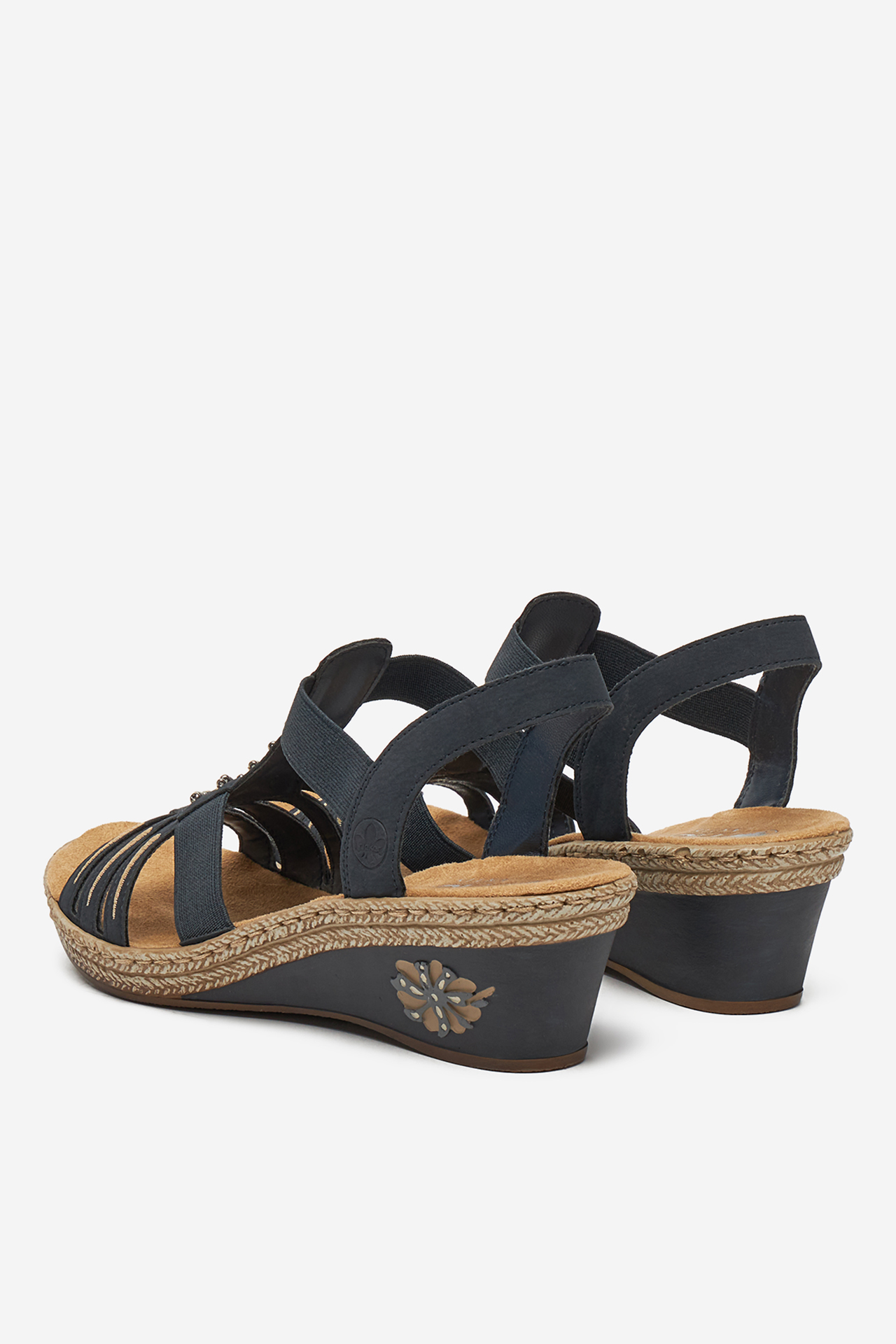 Sandály Tmavomodrá