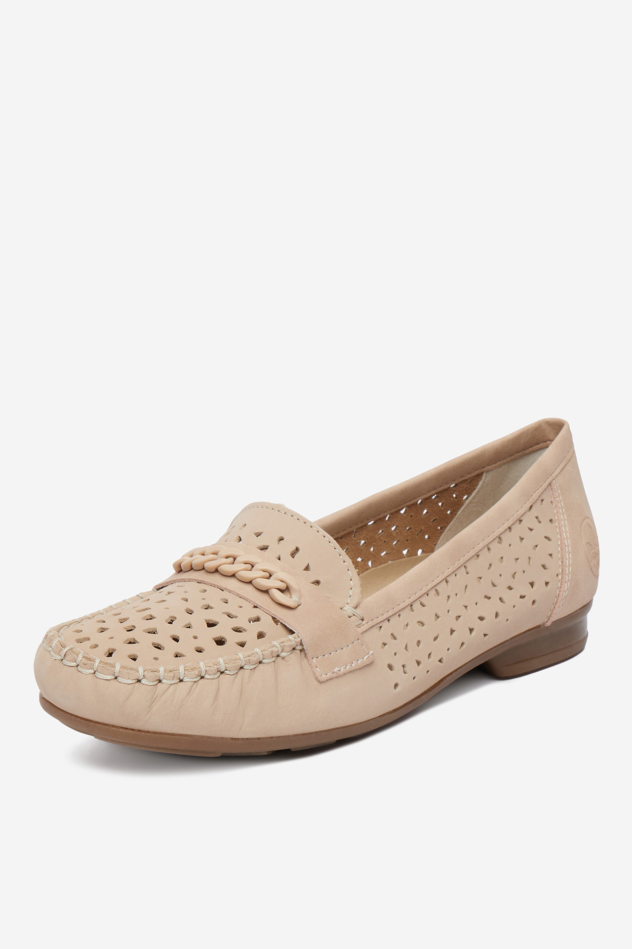 Mokasíny Světle béžová