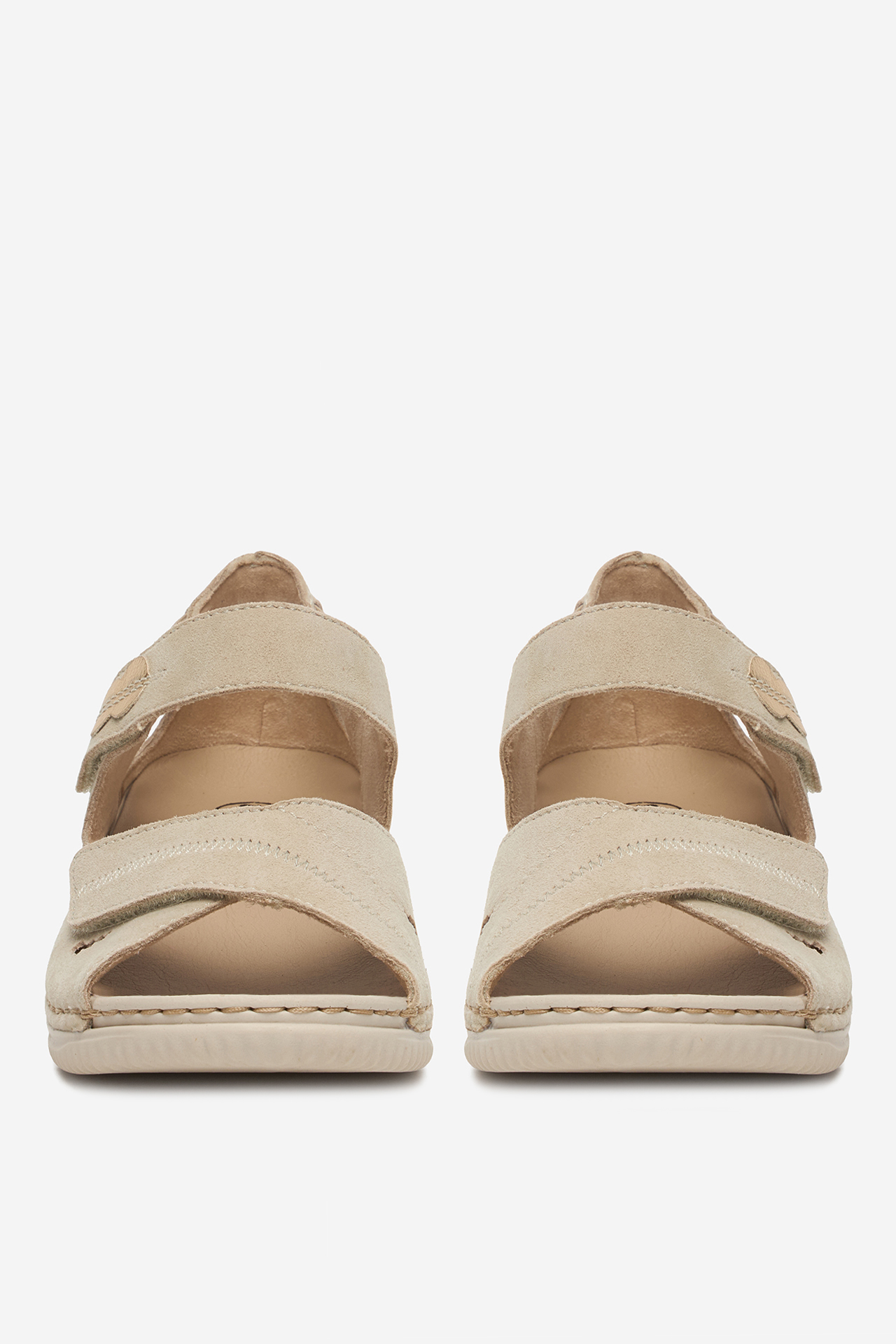 Sandály Světle béžová