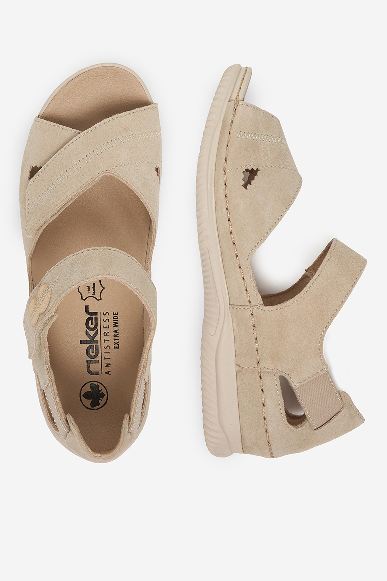 Sandály Světle béžová