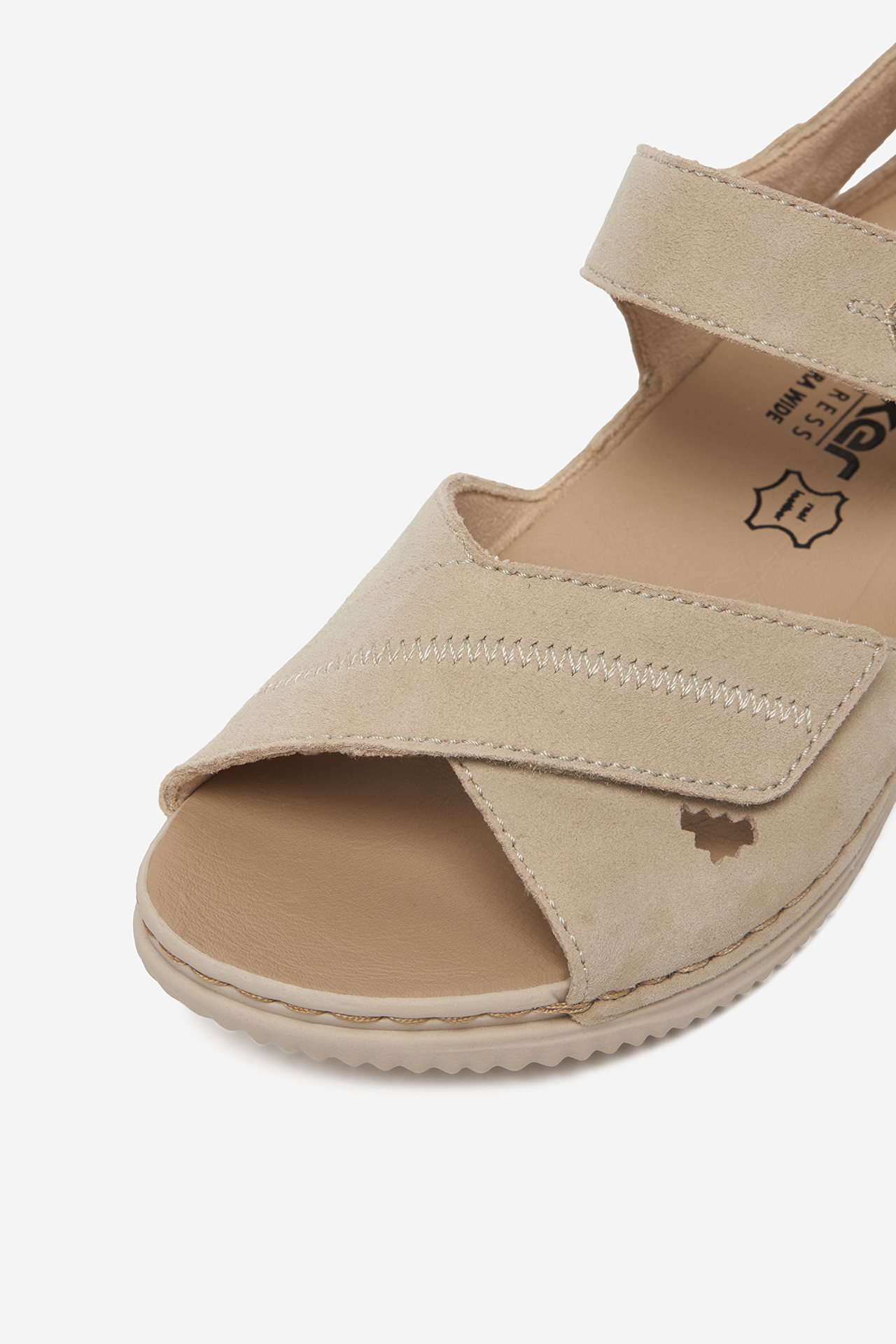 Sandály Světle béžová