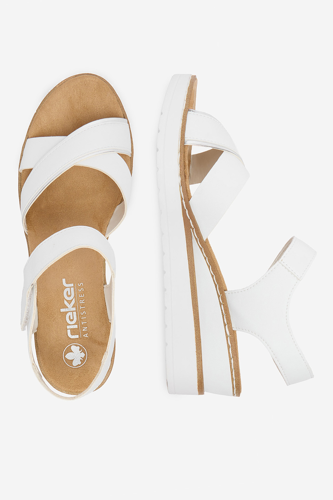 Sandály Bílá