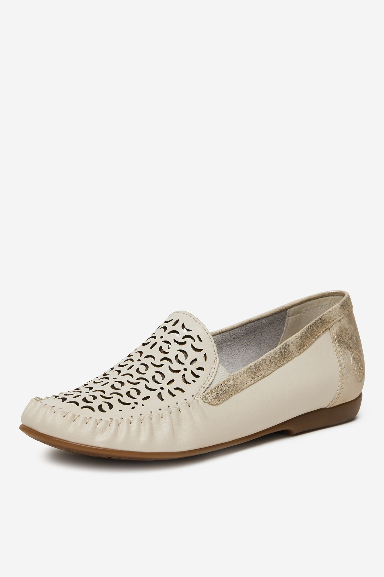 Mokasíny Světle béžová