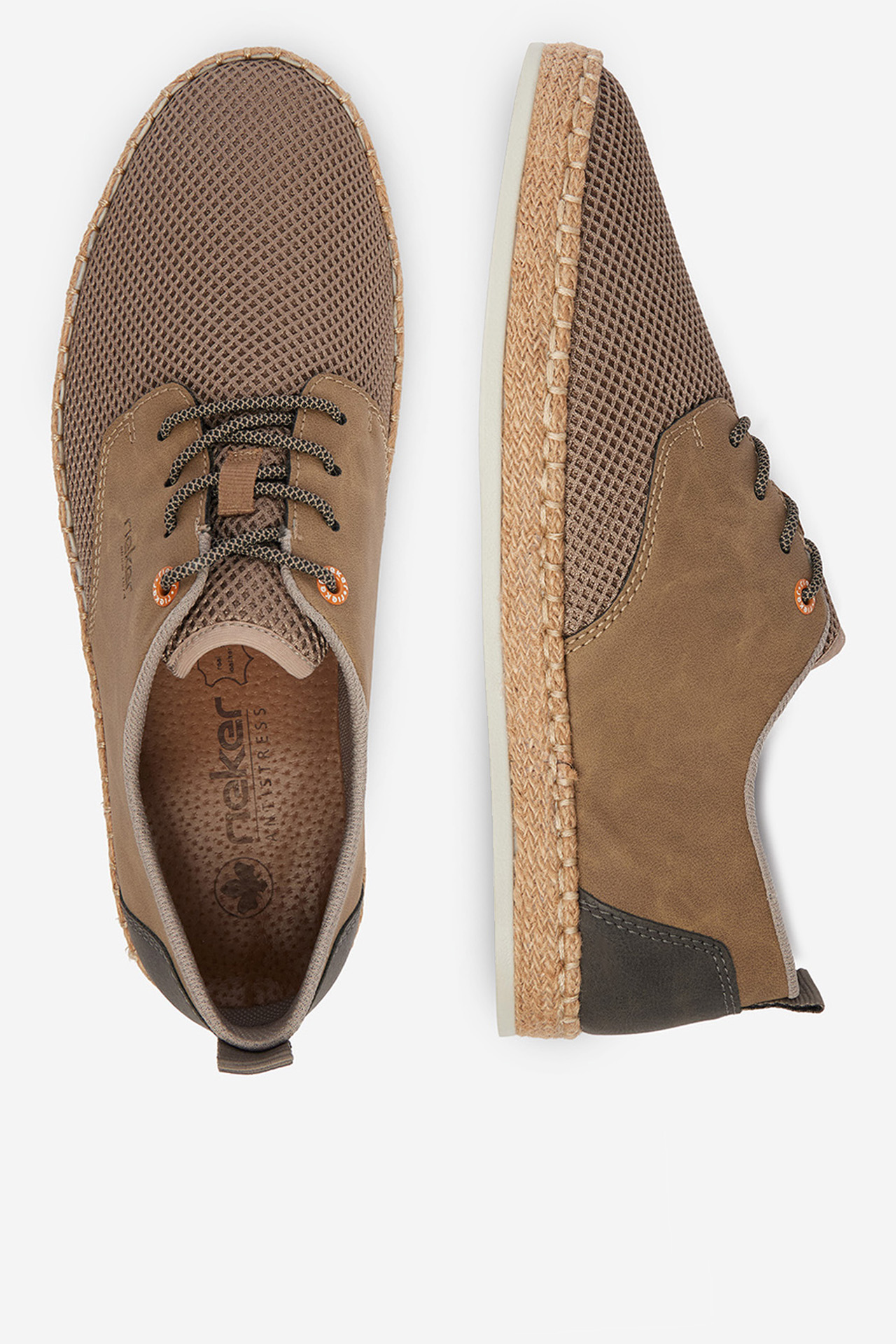 Espadrilky Tmavě béžová