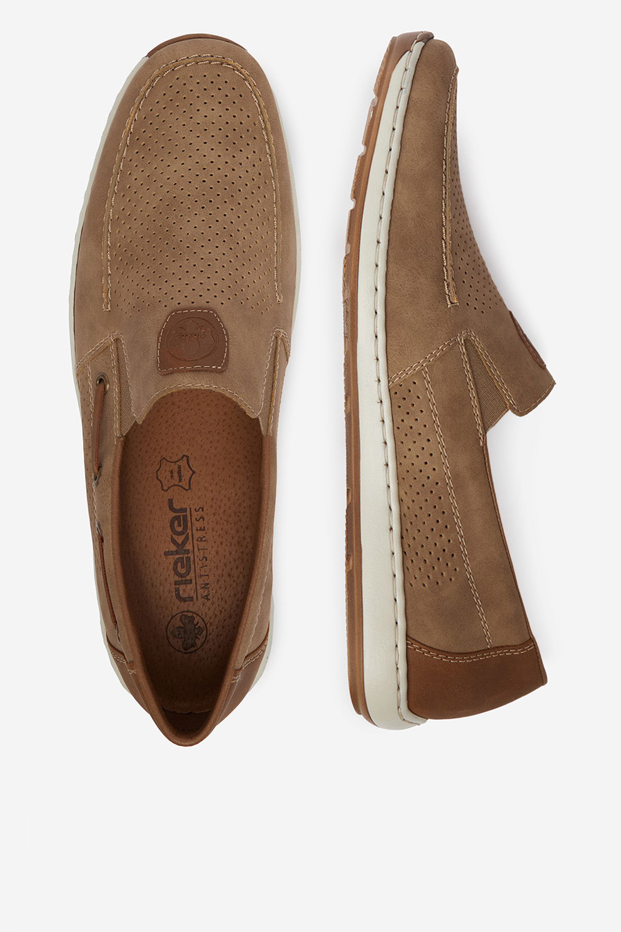 Félcipő Sötétbézs