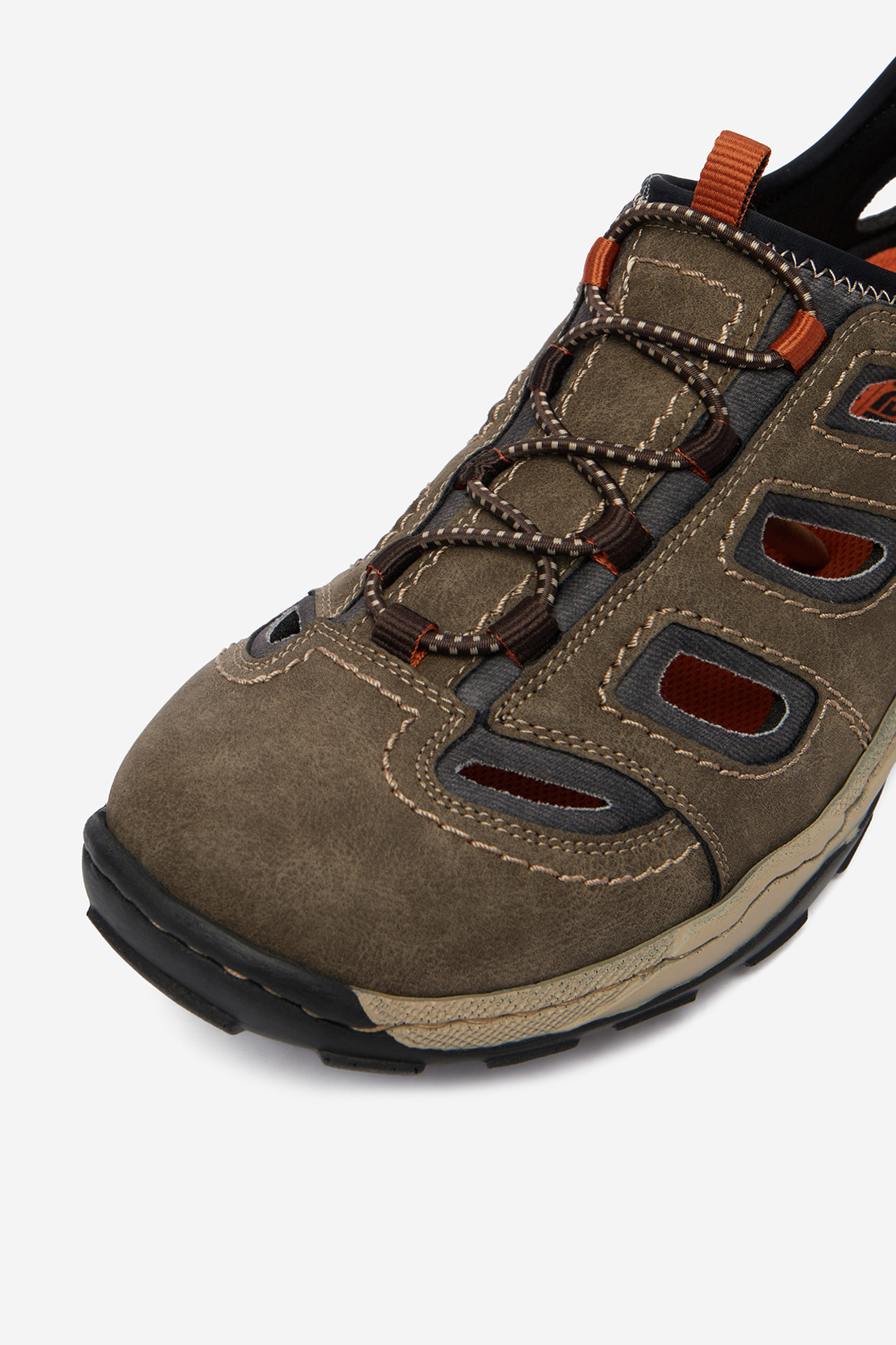 Sandály Tmavě béžová