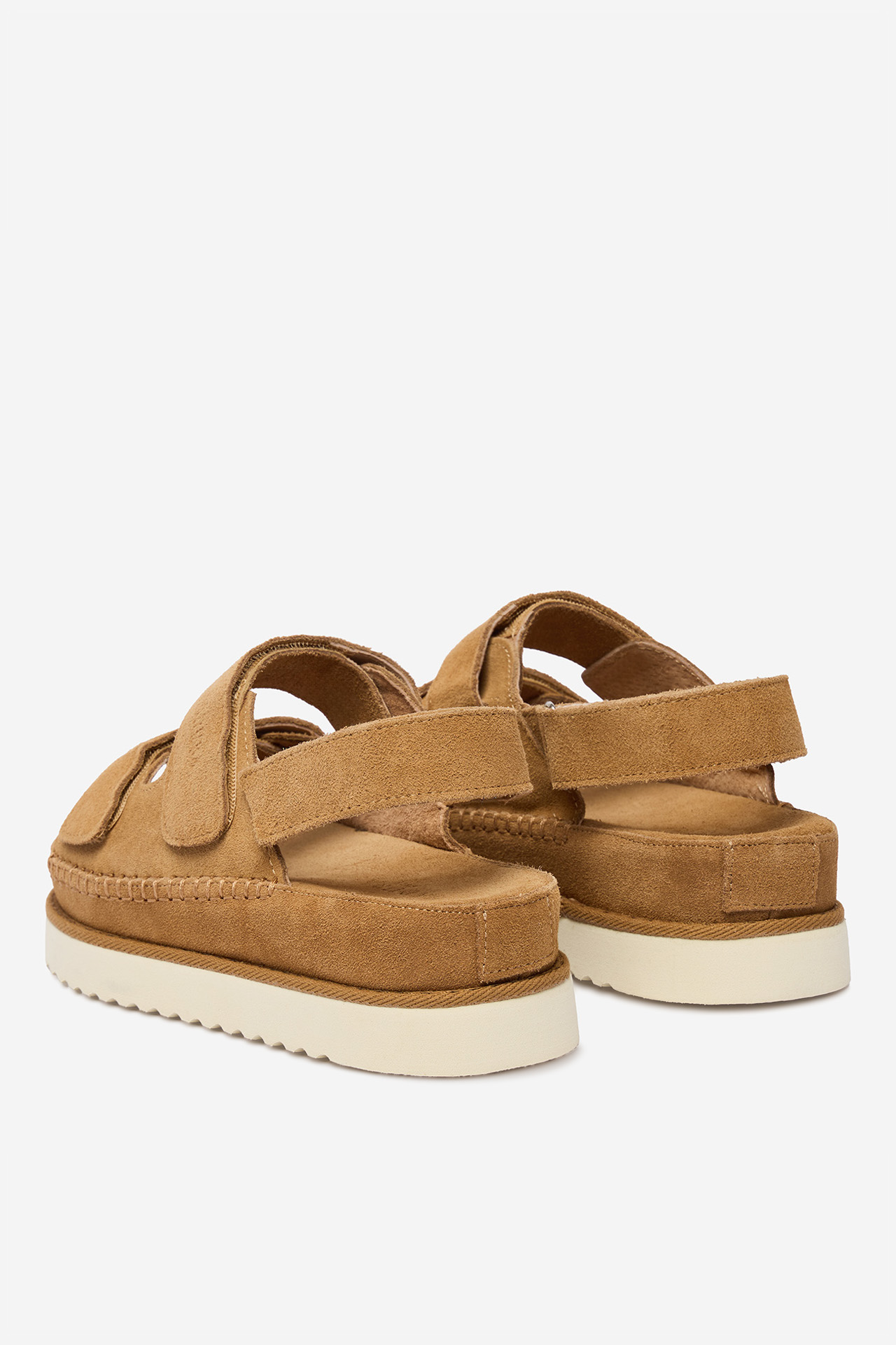 Sandály Tmavě béžová