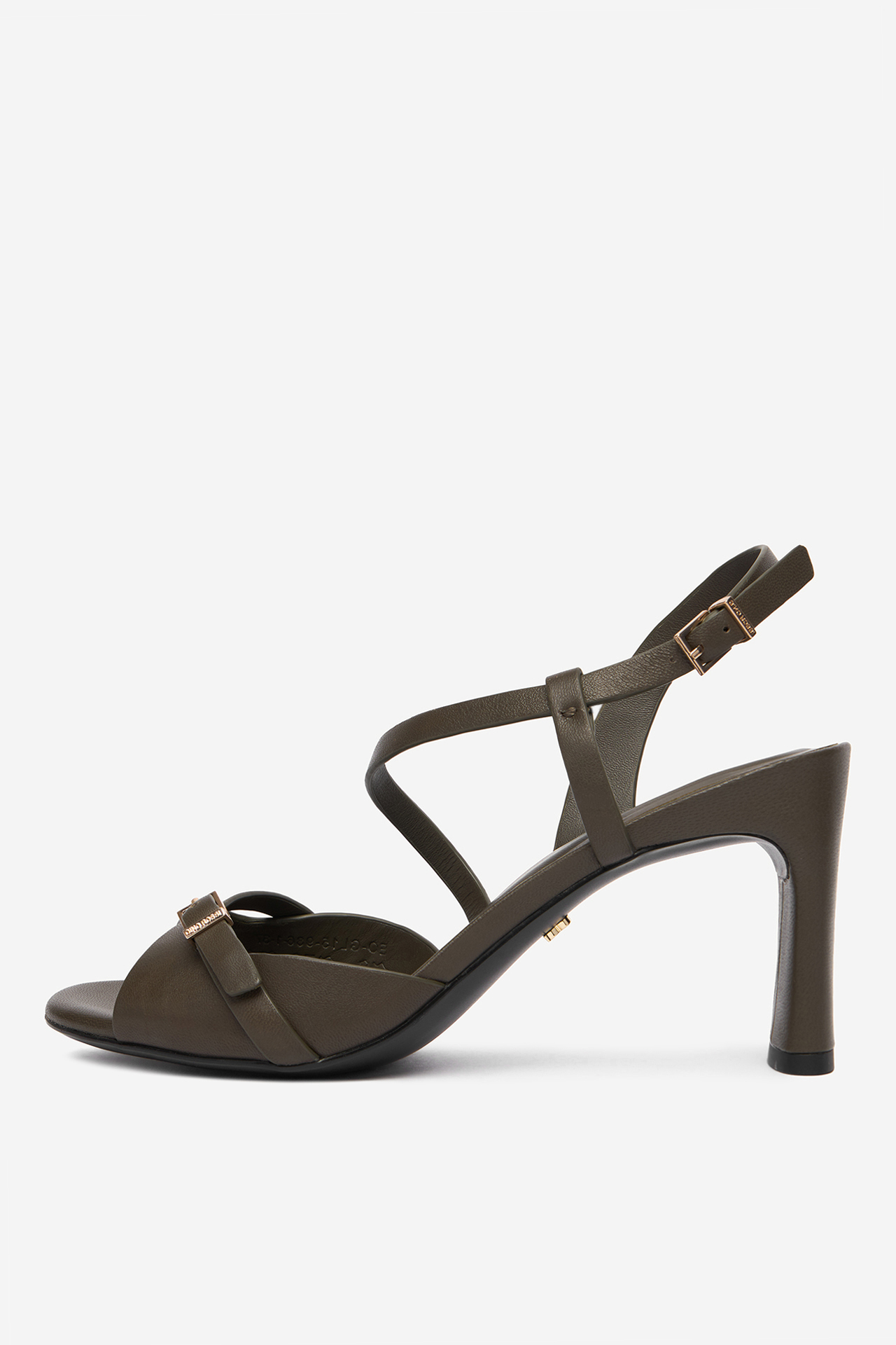 Sandály Tmavozelená