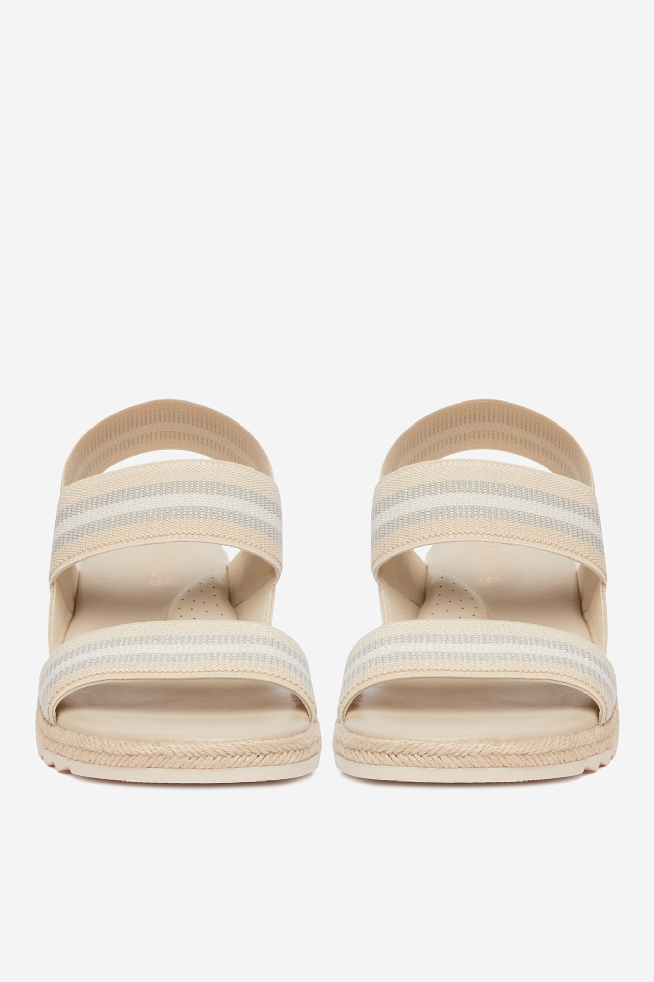 Sandály Světle béžová