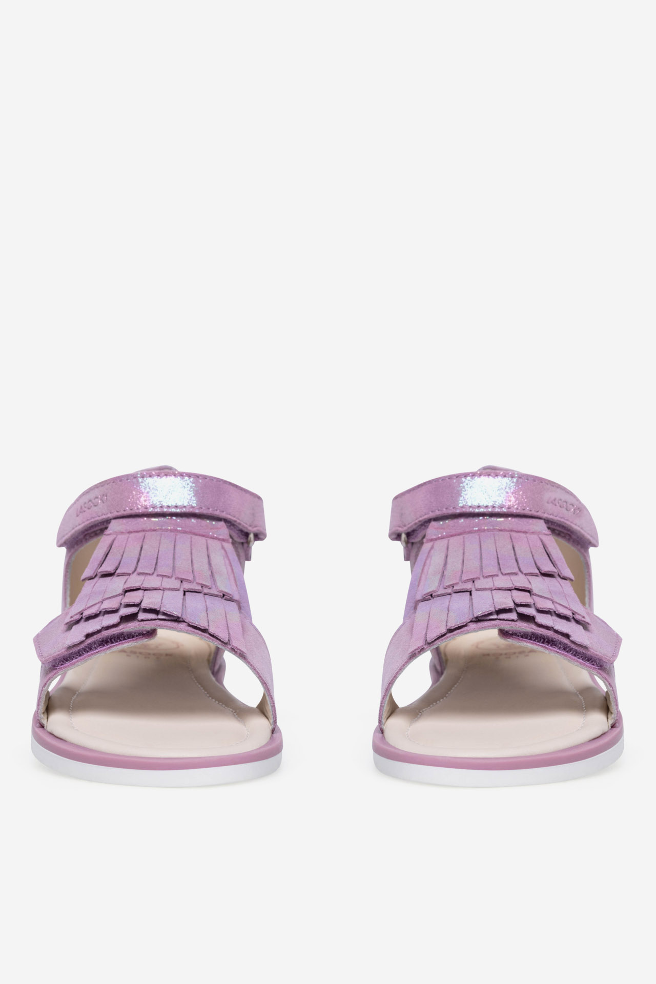 Sandály Fialová
