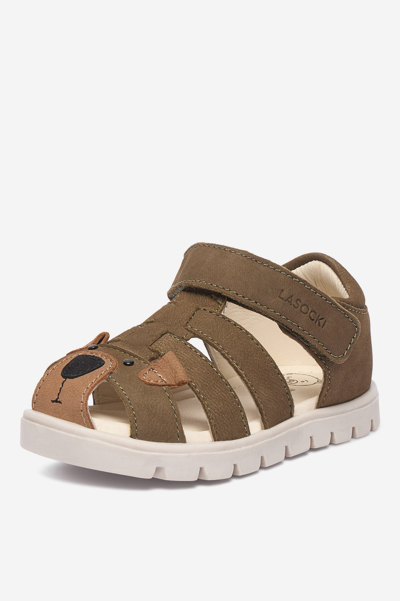 Sandály Khaki