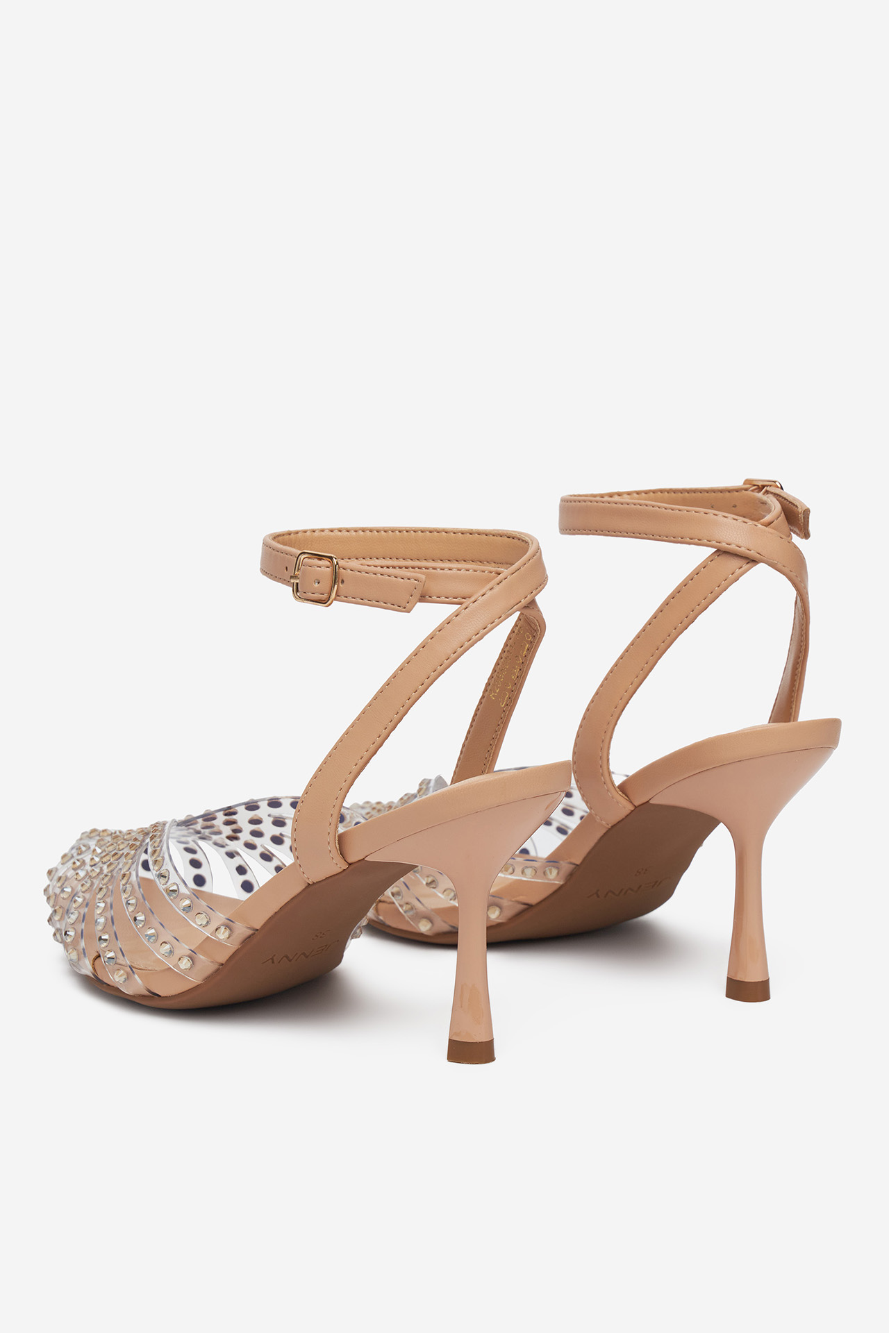 Lodičky na podpatku Béžová