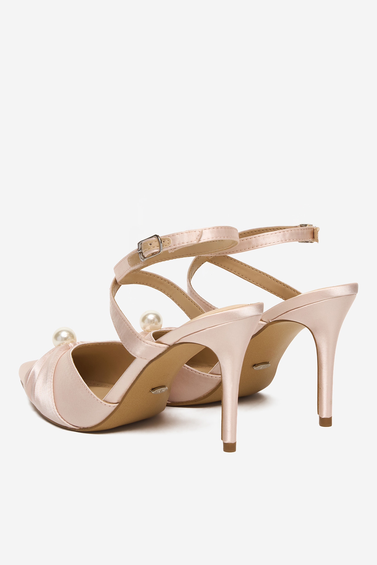 Lodičky na podpatku Světle růžová