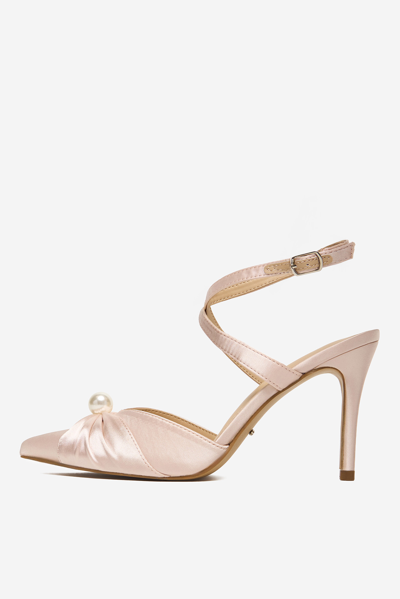 Lodičky na podpatku Světle růžová