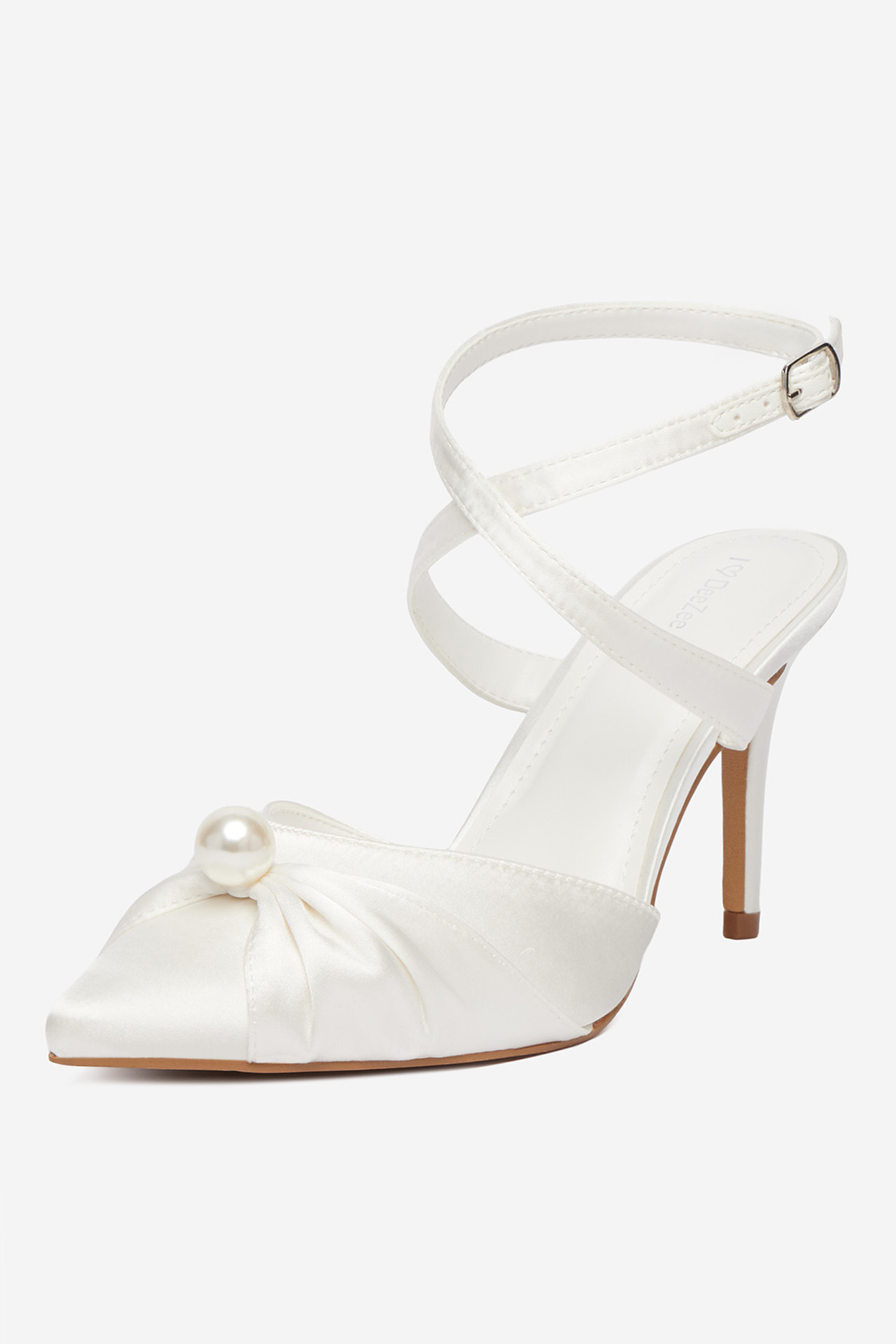 Lodičky na podpatku Bílá