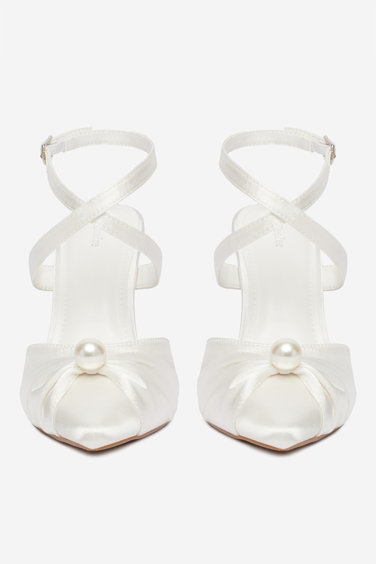 Lodičky na podpatku Bílá