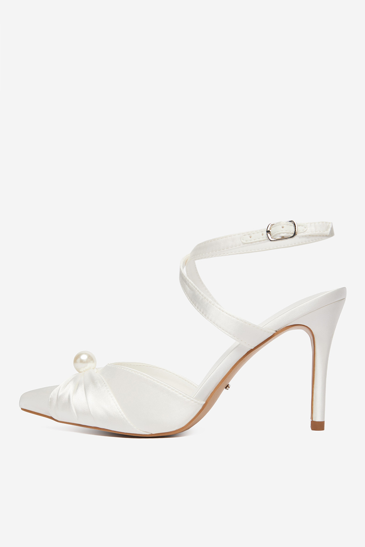 Lodičky na podpatku Bílá