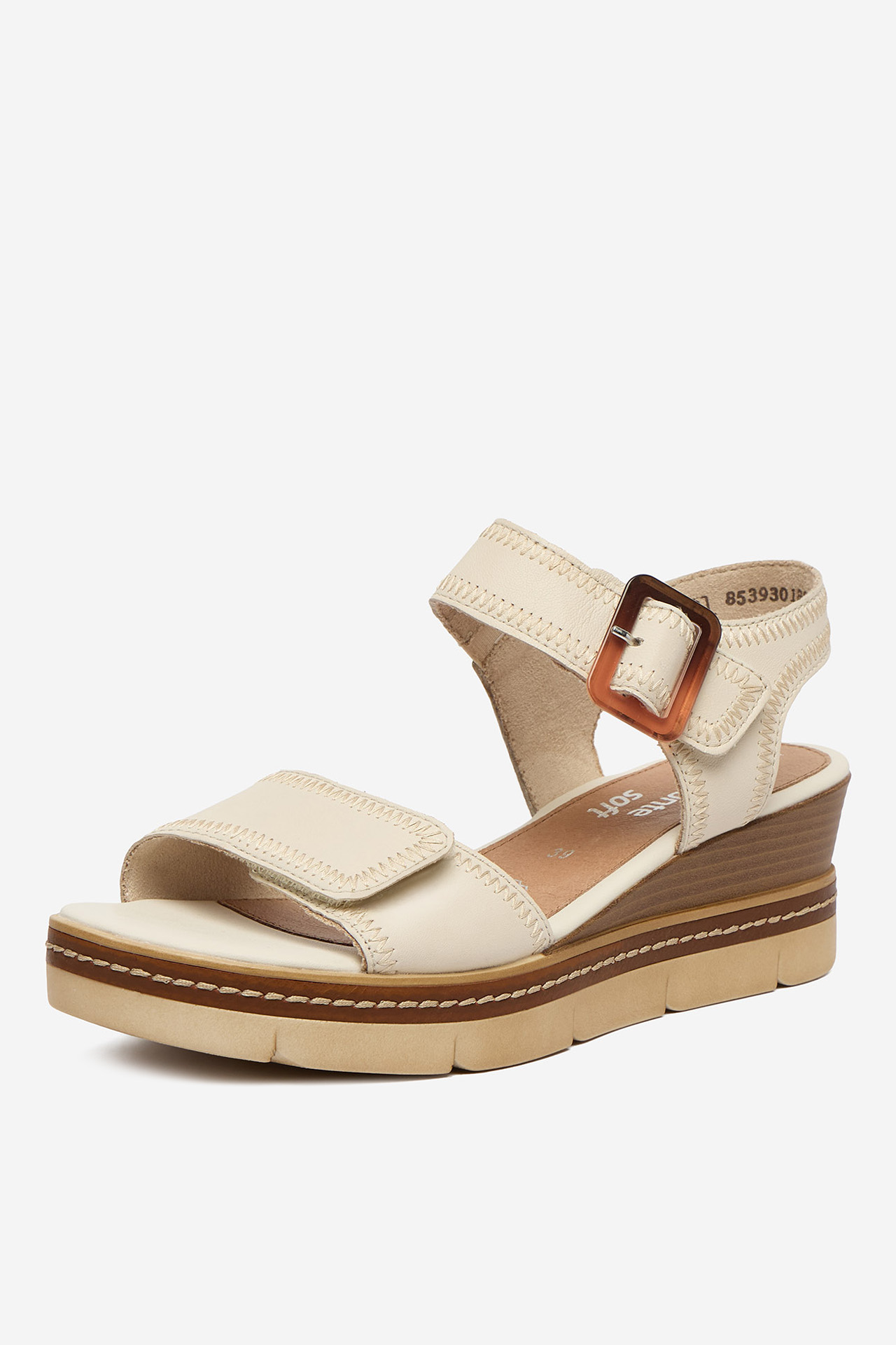 Sandály Krémová