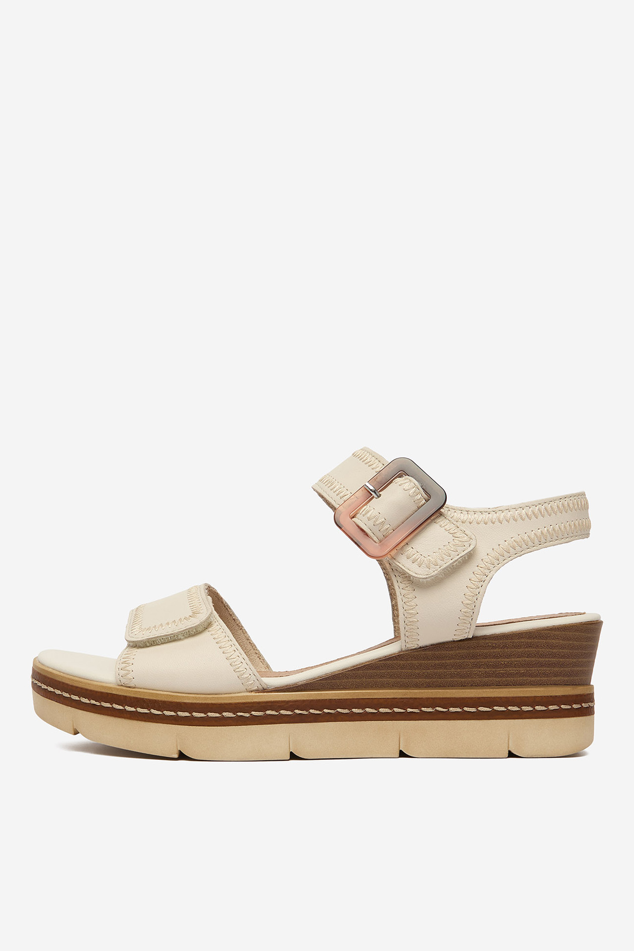 Sandály Krémová