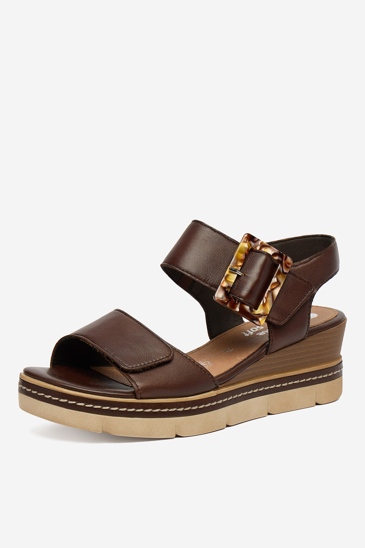 Sandály Hnědá