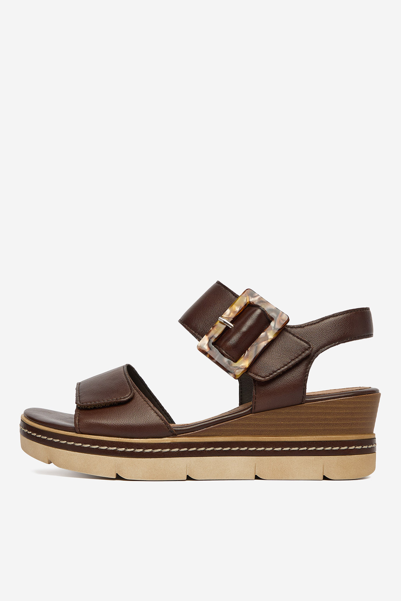 Sandály Hnědá