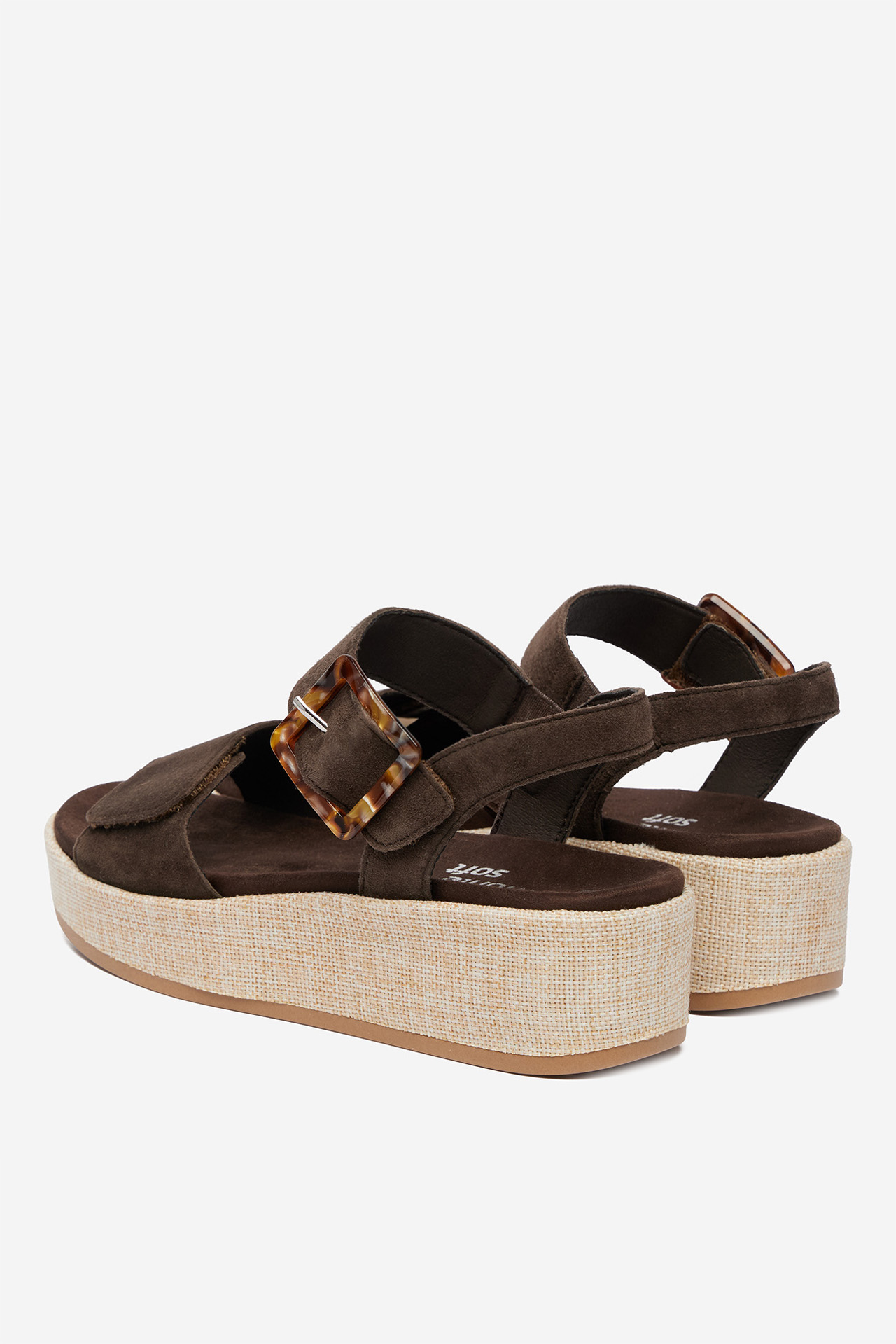 Sandali Čokoladno rjava