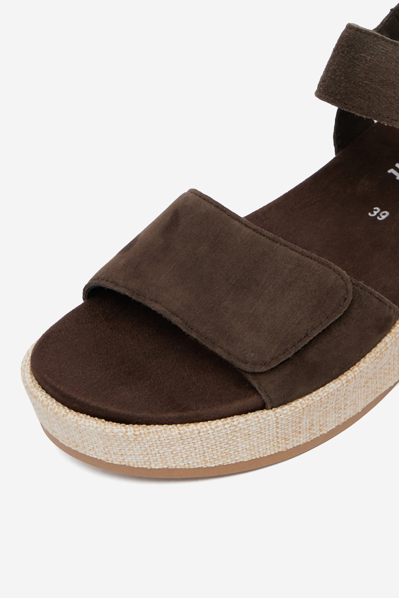 Sandali Čokoladno rjava