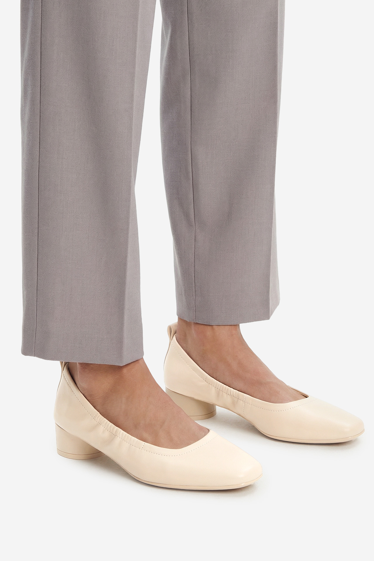 Lodičky Svetlo béžová