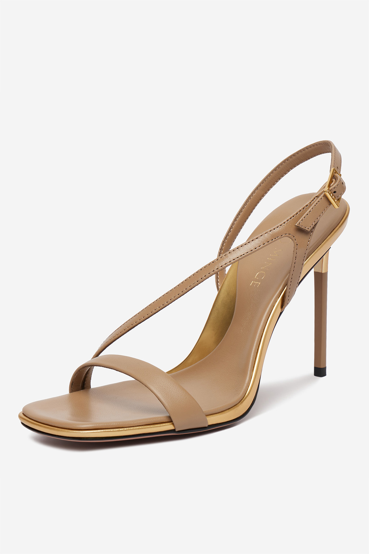 Sandály Tmavě béžová