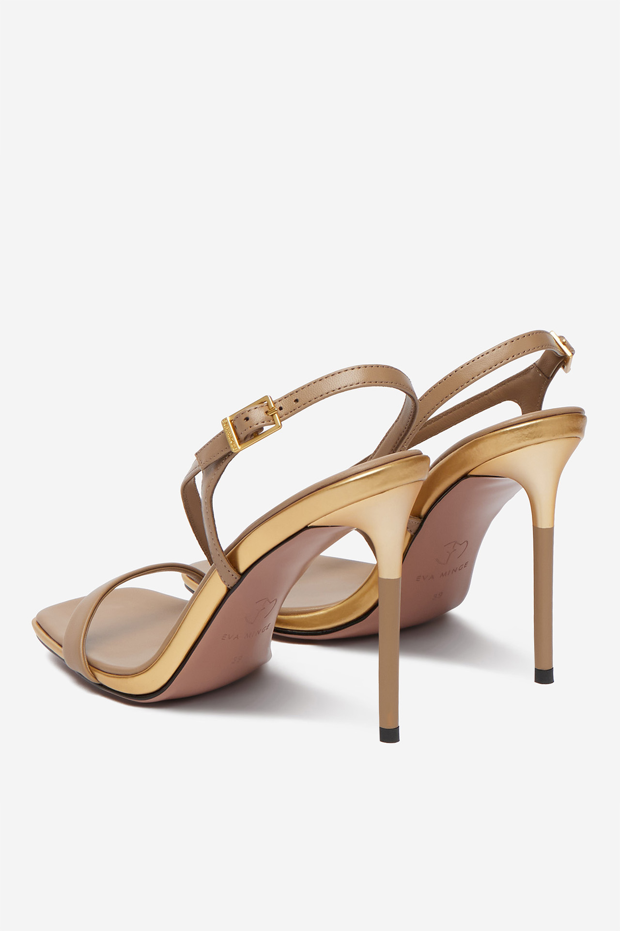 Sandály Tmavě béžová