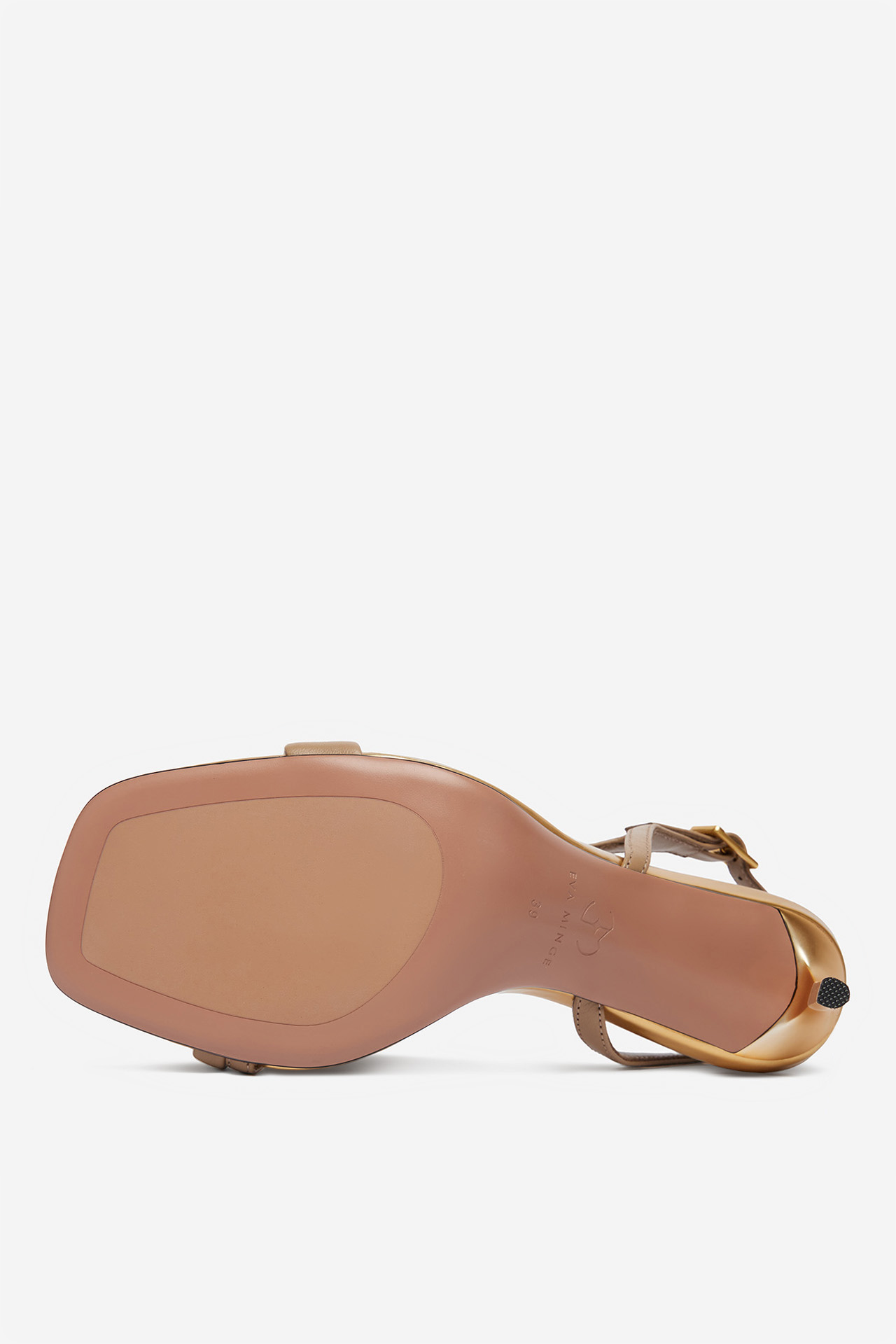 Sandály Tmavě béžová