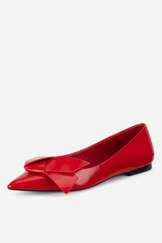 Baleríny Gino Rossi VAL-V1166-211-2 Červená