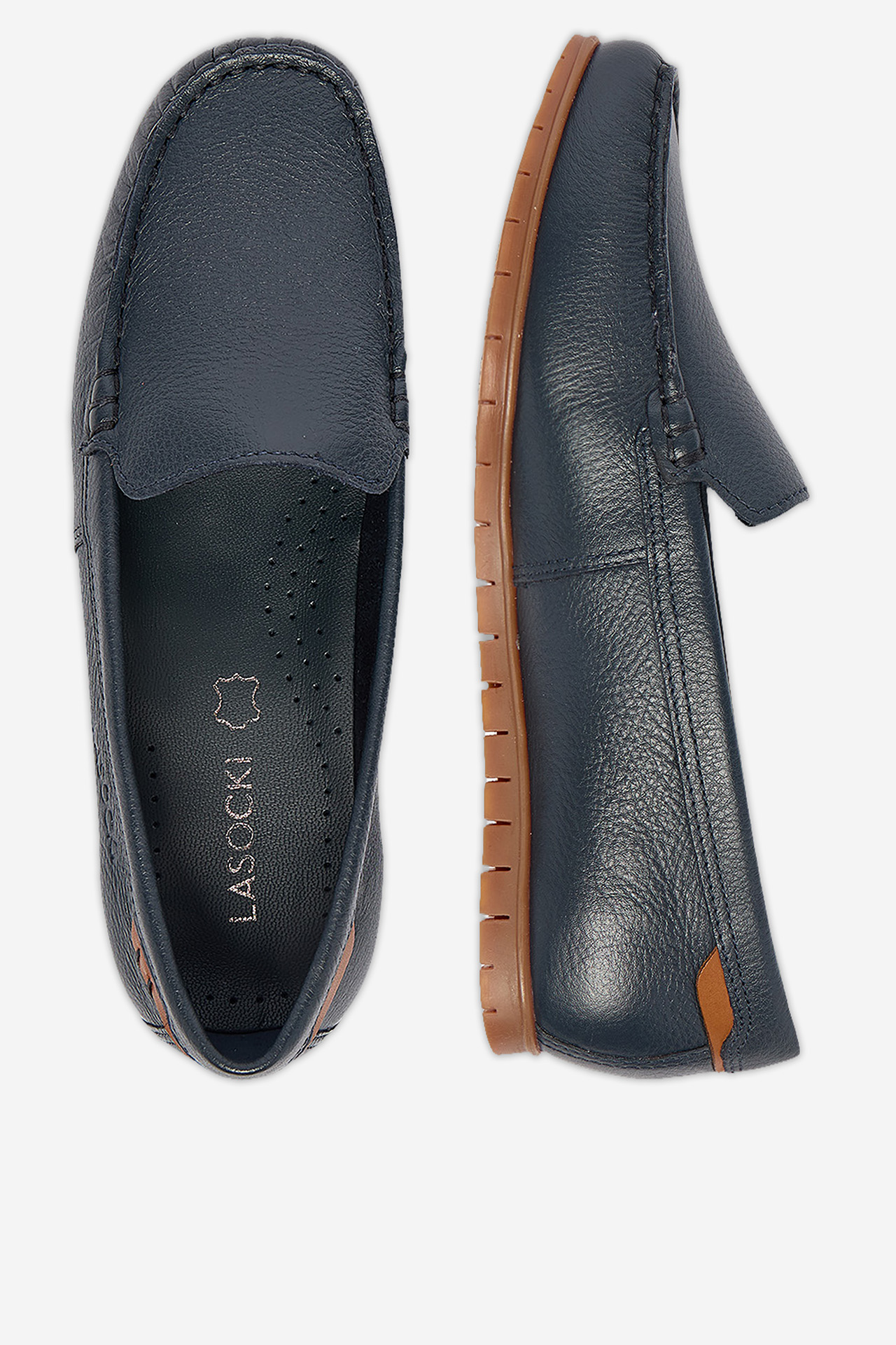 Mokasíny Tmavomodrá