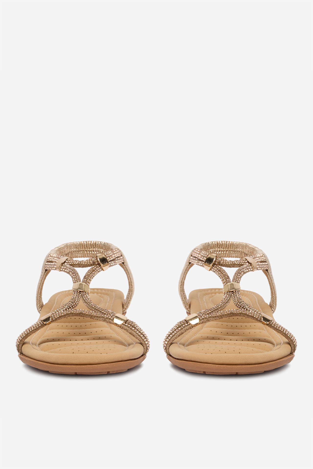 Sandály Zlatá