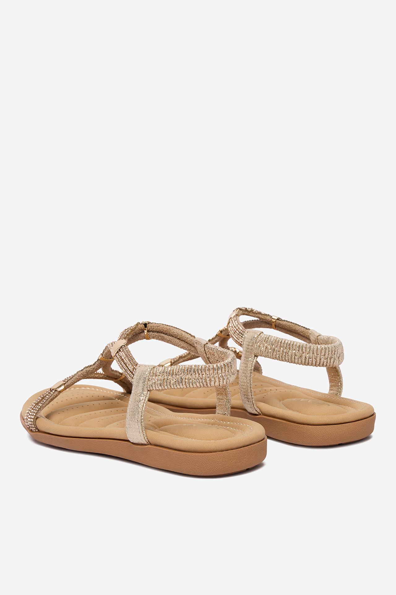 Sandály Zlatá