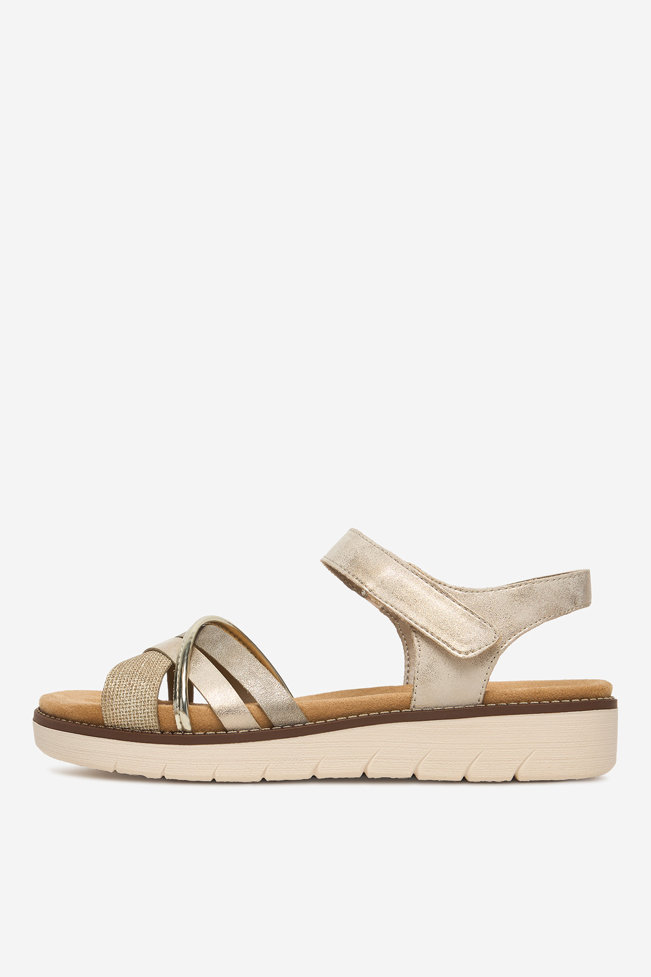Sandály Zlatá