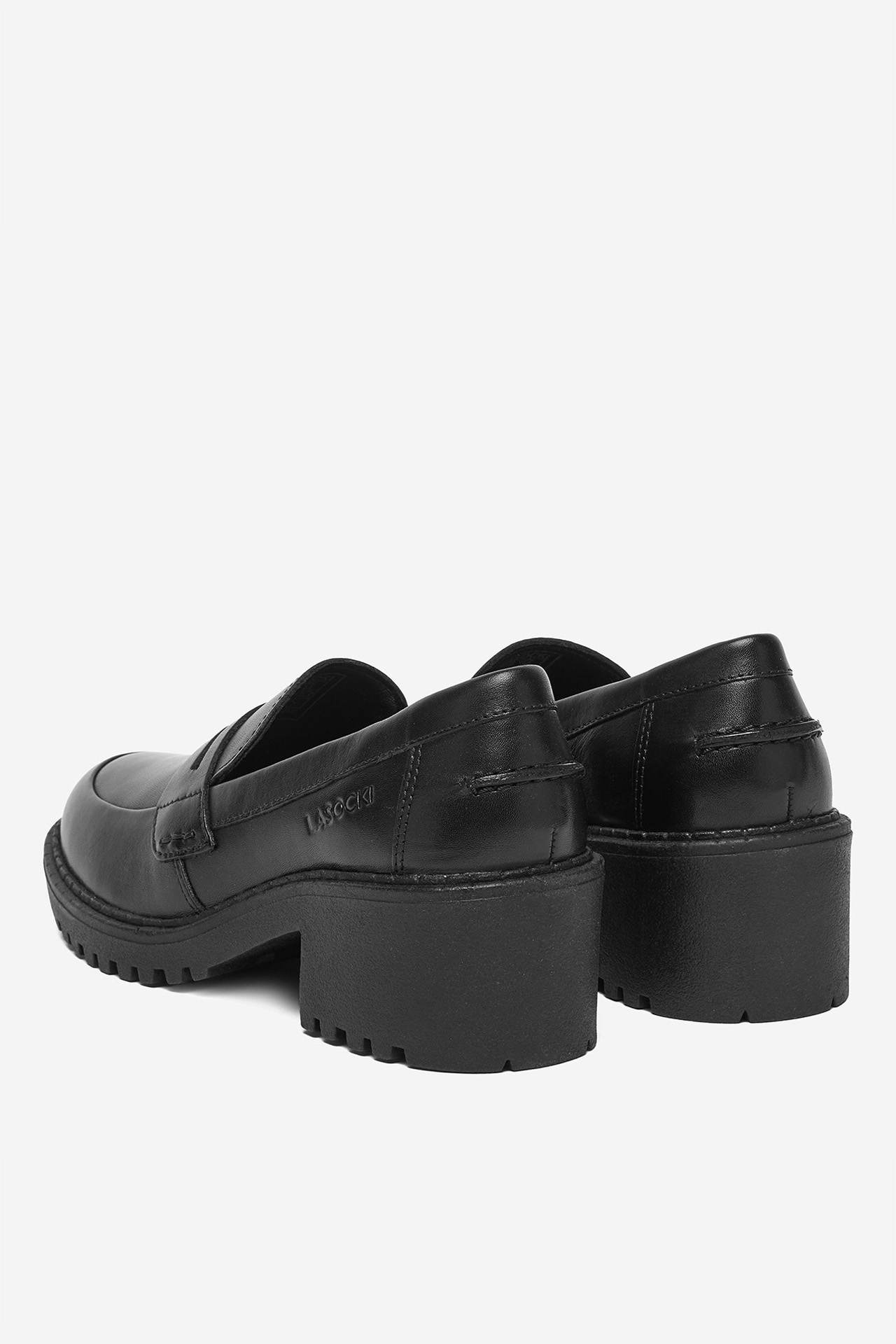 Loaferice Crno