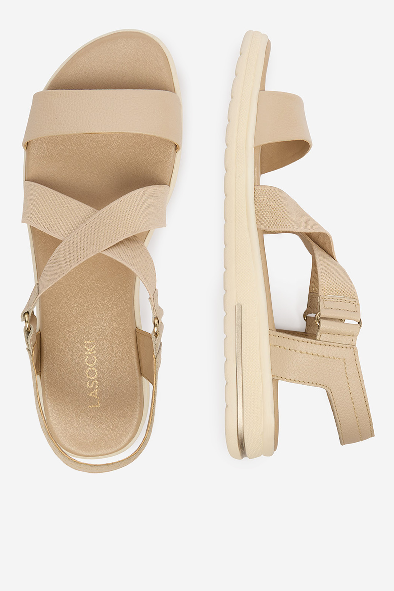 Sandály Béžová