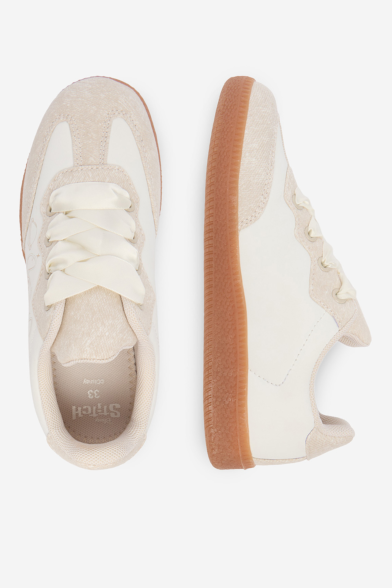 Sneakersy Světle béžová