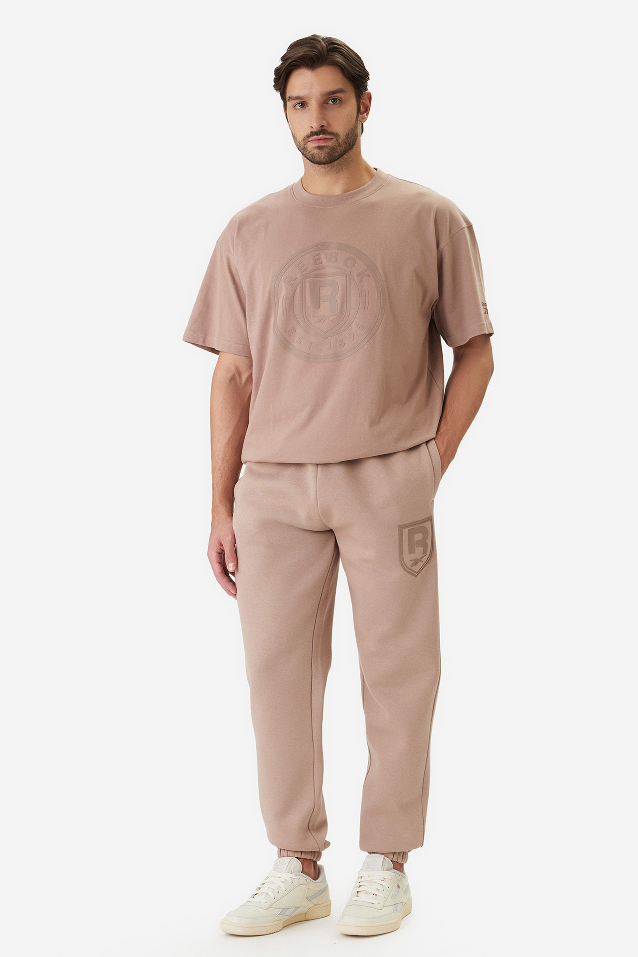 T-shirt REEBOK RK25400CCM-100118 Beżowy