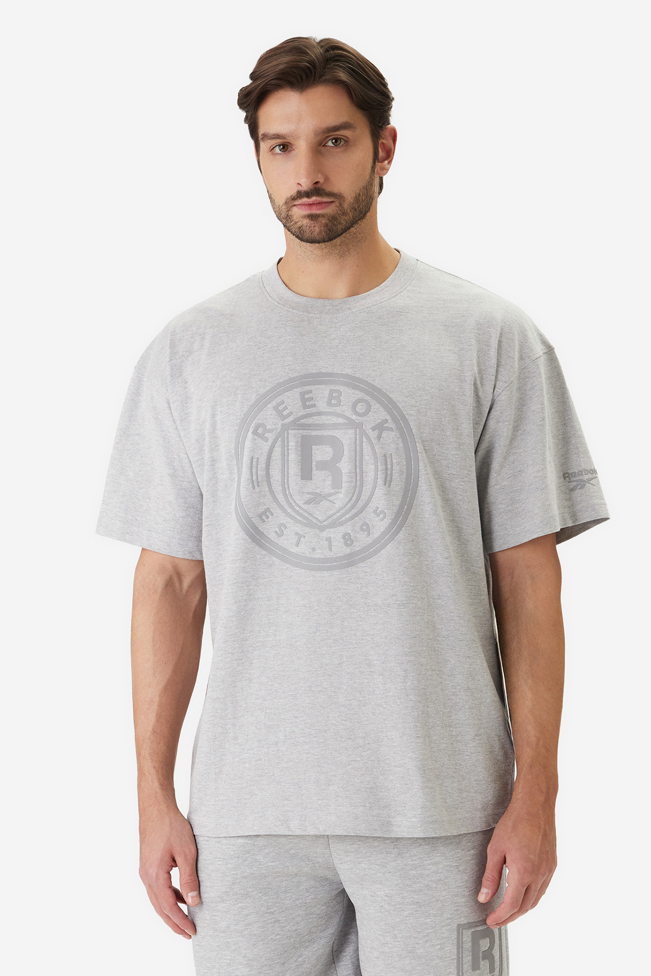 T-shirt REEBOK RK25400CCM-100004 Szary