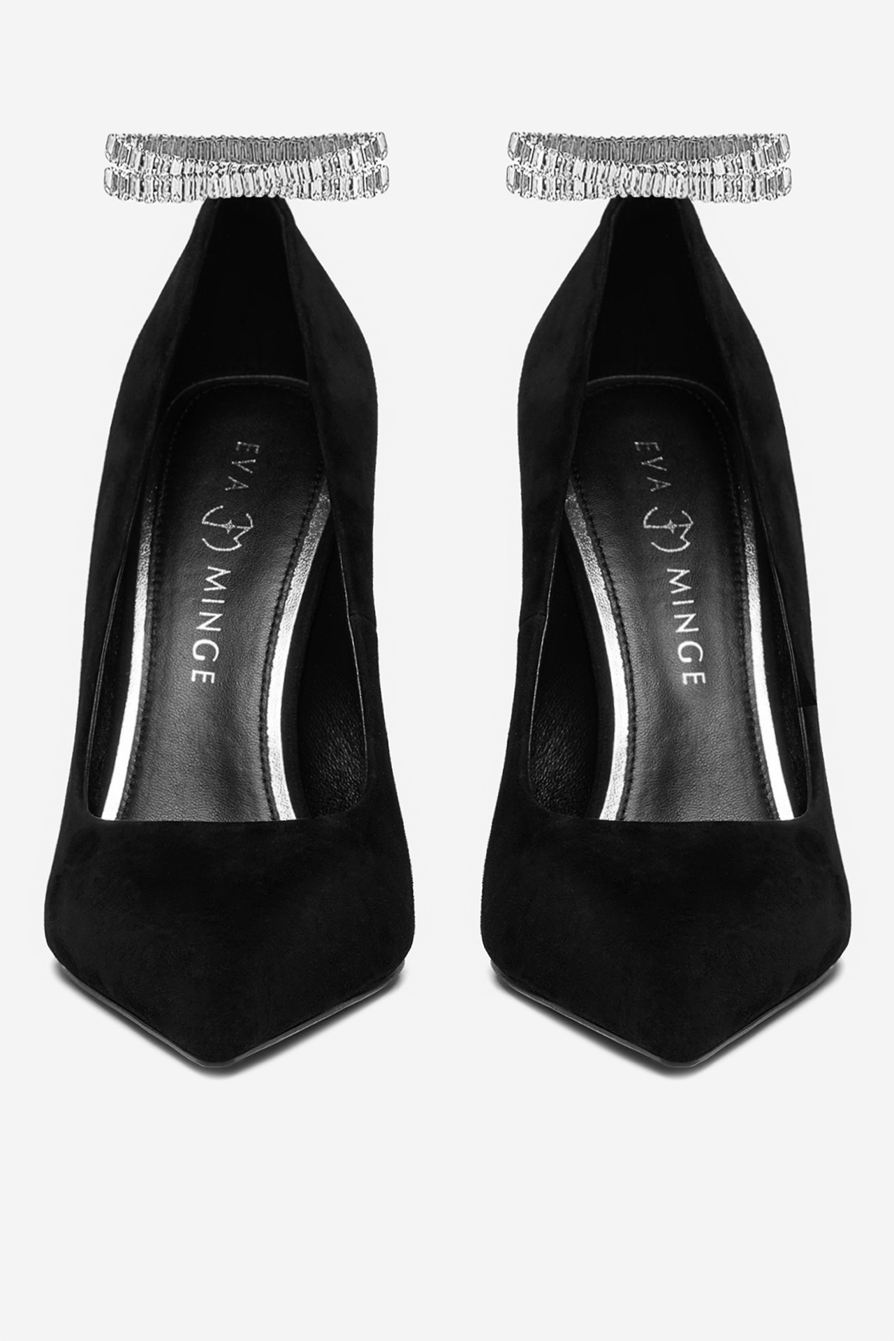 Обувки на ток Черен